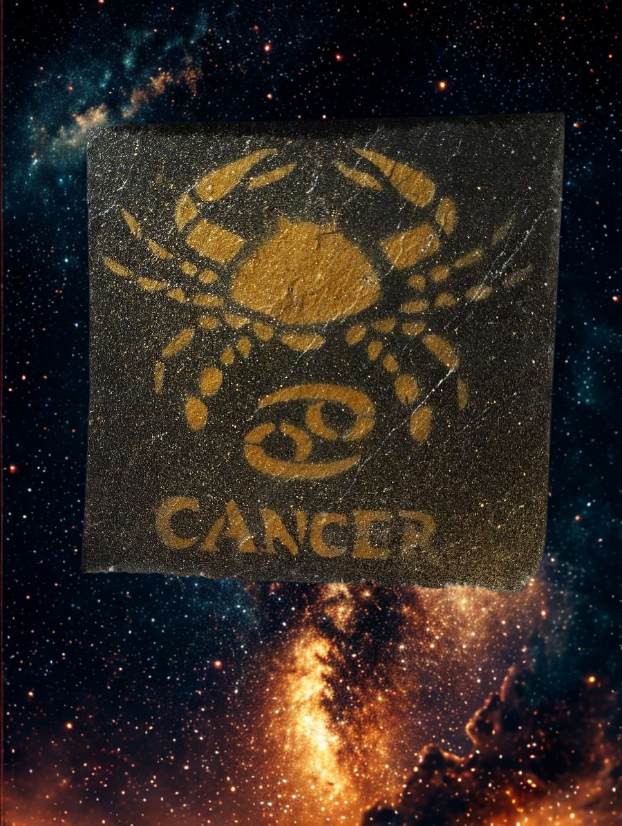 Ardoise signe astrologique du cancer