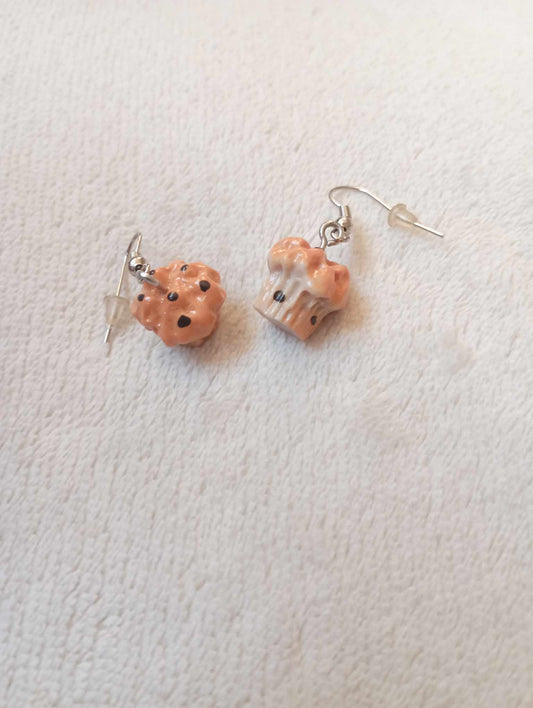 Boucles d'oreilles muffins