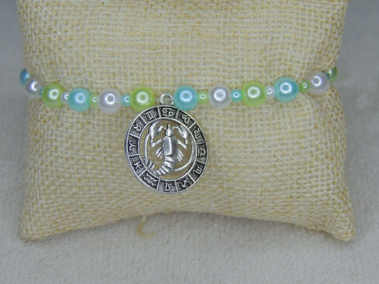 Bracelet cancer perles