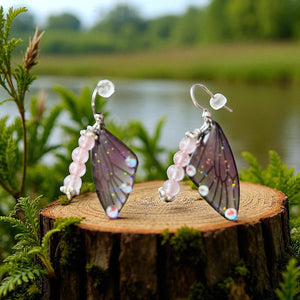Boucles d’oreilles papillon violettes avec strass et perles en quartz rose

Bijou fantaisie femme – boucles crochet inox avec ailes de papillon et pierre naturelle