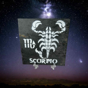 Ardoise signe astrologique scorpion